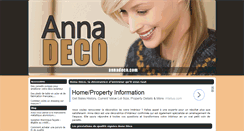 Desktop Screenshot of annadeco.com